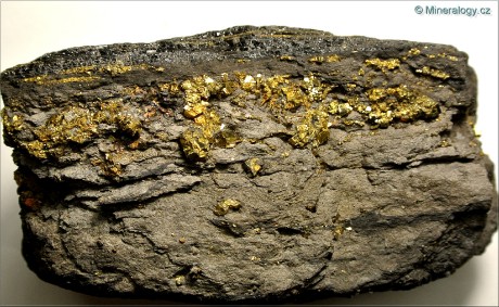 Pyrit z uhlonosných vrstev karbonského stáří